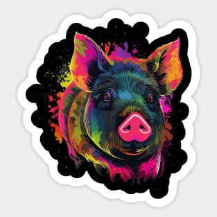 Pot-Bellied Pig Sticker